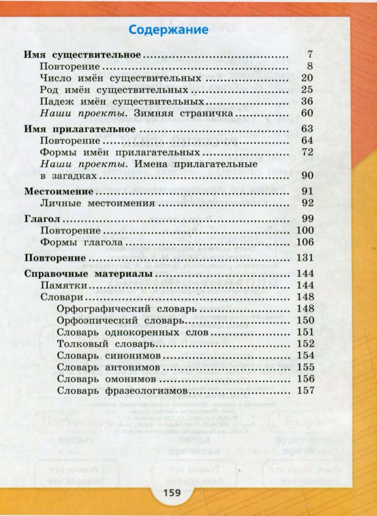 Учебник русского языка 3 класс